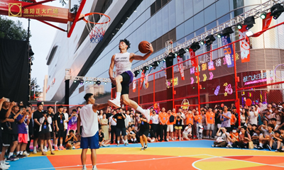 热情“篮”不住！青年友好文化节燃动洛阳正大广场
