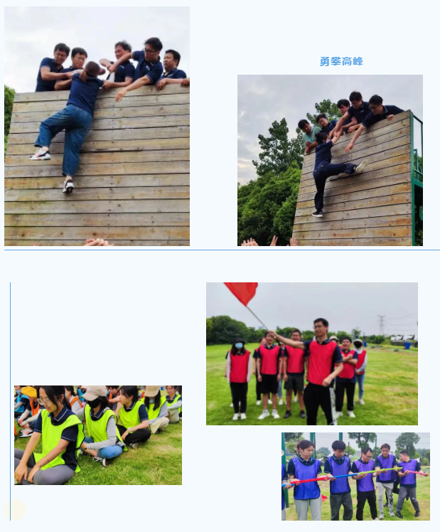 九游app：勇攀高峰——泰丰文化2023年员工拓展培训活动圆满结束(图5)